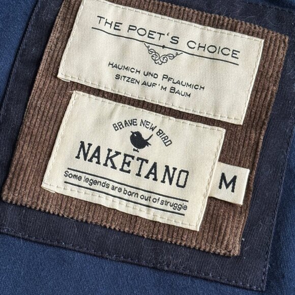 NAKETANO VELOUR ZIP UP AND JOGGERS IN NAVY - Picture 4 of 9